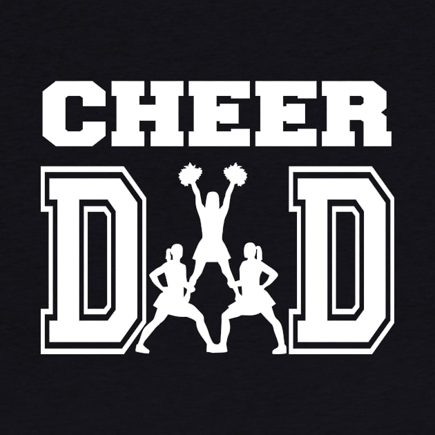 Cheer Dad Cheerleading Gift Idea by mtflyfisher